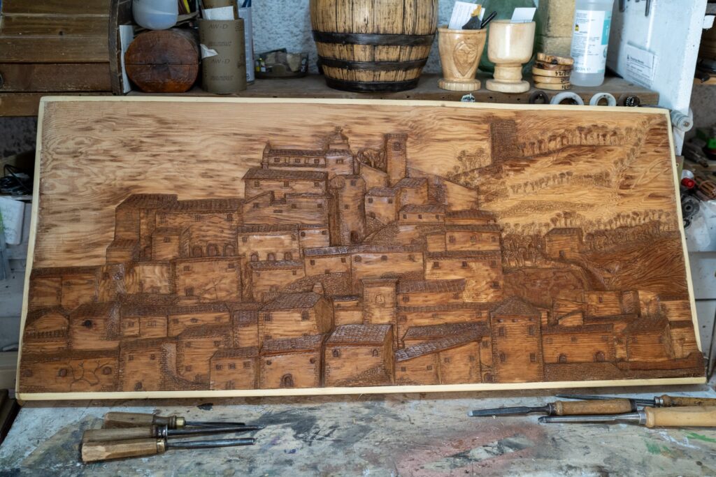 Oficina de artesanato com o mestre pedreiro 6